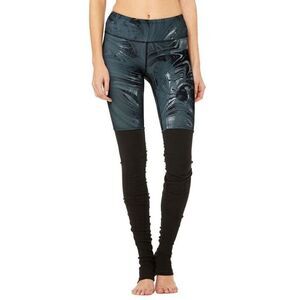 ALO Grey Marble Pattern Goddess Leggings Size Small